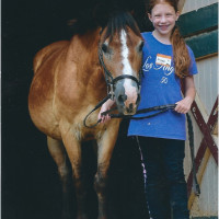 Meg at Horse Camp 2018